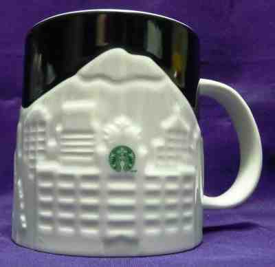 Starbucks Mug Cup 2012 16 oz Collector Series Seattle Skyline City Relief NWT - Sold on eBay Jan, 28th 2019 for $31.05