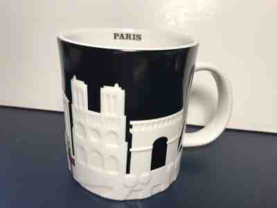 Starbucks Paris Coffee Mug Relief City Collector Series France 16 oz. New - Sold on eBay Jan, 28th 2019 for $38.00