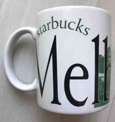 Vintage Starbucks Melbourne City Mug Collector Series Coffee Cup 20oz 2003  - Sold on eBay Dec, 28th 2018 for $17.50