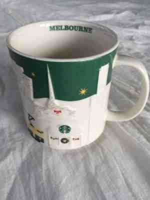 Starbucks Melbourne Relief Mug Collectors Mug - Sold on eBay Dec, 24th 2018 for $29.99