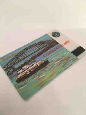 Starbucks Card 2006 Australia Sydney Harbor - Sold on eBay Feb, 1st 2019 for $8.00
