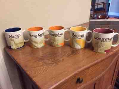 Starbucks Guangzhou China  Collector Series City Coffee Mug Cup 16 oz. (1 Mug) - Sold on eBay Feb, 7th 2019 for $13.55