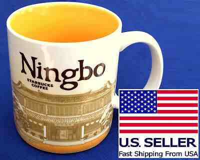 ? BRAND NEW ? STARBUCKS NINGBO CHINA MUG GLOBAL ICON CITY COLLECTOR SERIES 16 OZ - Sold on eBay Jan, 27th 2019 for $22.98