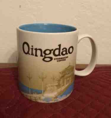 STARBUCKS MUG QINGDAO NEW 16 OZ