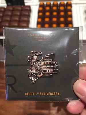 Starbucks Reserve 2018 Pin Shanghai First Anniversary Emblem Roastery Website - Sold on eBay Dec, 7th 2018 for $95.00