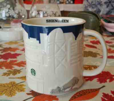 2013 Starbucks "Shenzhen" City Relief Mark Mug Special Limited 16oz - Sold on eBay Jan, 18th 2019 for $10.00