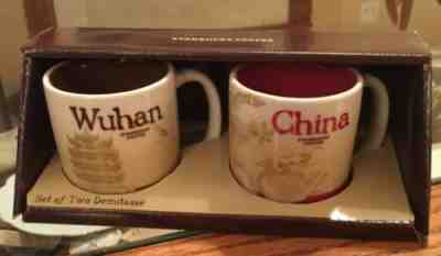 2 Starbucks Demitasse Cups China & Wuhan 3 ounce You Are Here Destination NEW - Sold on eBay Feb, 4th 2019 for $9.99