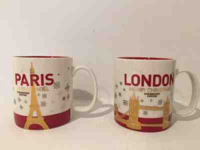 Starbucks Christmas 2010 Holiday paris & London - Sold on eBay Jan, 25th 2019 for $76.01