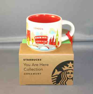 starbucks christmas london yah cup mug NWT ornament - Sold on eBay Dec, 31st 2018 for $35.50
