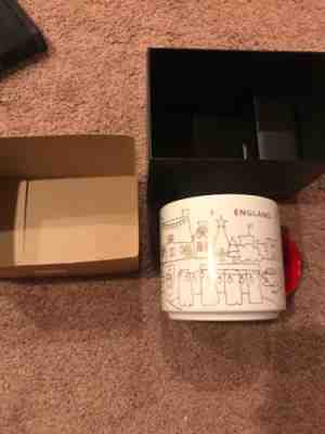 Starbucks England Christmas Mug 2018 Stonehenge Tea London YAH Holiday 14oz Cup - Sold on eBay Dec, 16th 2018 for $32.76