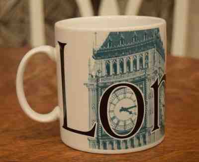  Starbucks London City Mug Collector Series England UK Big Ben 2000 RARE  - Sold on eBay Feb, 10th 2019 for $9.99