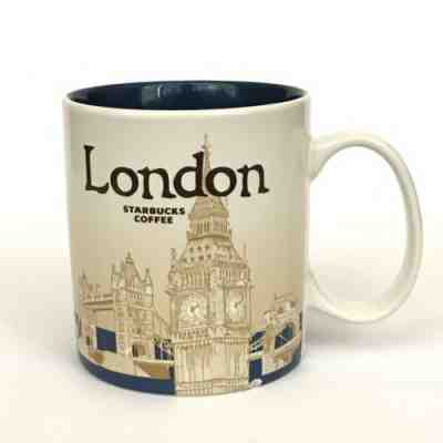 Starbucks London England Collector Global City Series 2009 Coffee Mug Cup - Sold on eBay Feb, 7th 2019 for $10.00
