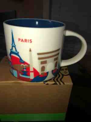 Starbucks City Mug Cup You are here Series YAH Paris France 14oz NEW - Sold on eBay Feb, 10th 2019 for $19.00
