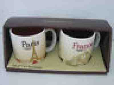 Starbucks Paris & France Demitasse Coffee Mugs, NWT, SKU - Sold on eBay Feb, 9th 2019 for $24.99
