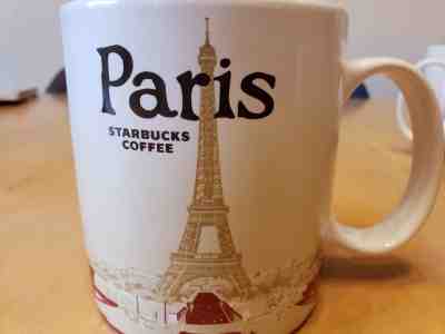 NEW!  Starbucks Global Icon Mug PARIS - I bought in Paris France 2014! - Sold on eBay Feb, 9th 2019 for $60.00