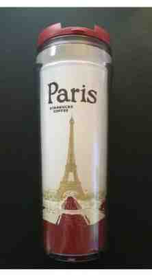 STARBUCKS PARIS Eiffel Tower To Go Travel Tumbler with Lid 12 oz NWT - Sold on eBay Feb, 8th 2019 for $30.00