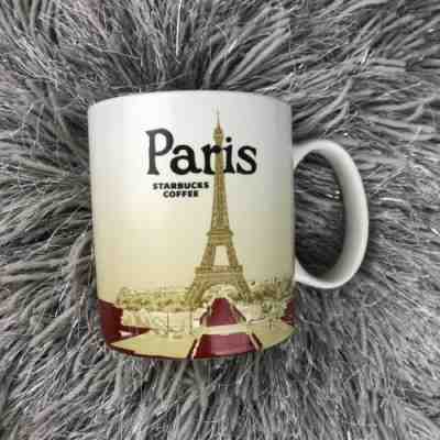 New 16oz Starbucks Coffee Mug Global Icon City Paris Collector Series Mugs Hot - Sold on eBay Feb, 6th 2019 for $18.99