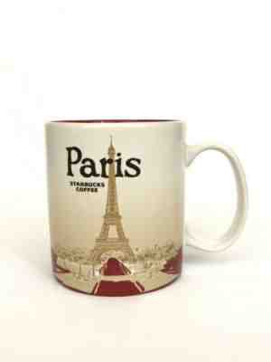 STARBUCKS 2014 Paris France Global City Mug- 16 oz Coffee or Tea  - Sold on eBay Feb, 6th 2019 for $26.00