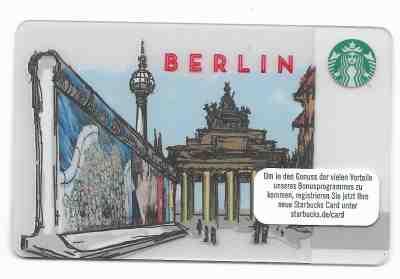 2014 Starbucks Card ~ BERLIN ~ Wall, Monuments - Sold on eBay Jan, 24th 2019 for $5.50