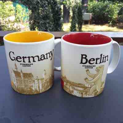 2 Original Starbucks City Mugs 16 oz Germany ver.2 & Berlin ver.2 Series 2016 - Sold on eBay Jan, 7th 2019 for $60.00