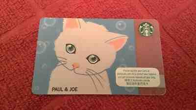 Starbucks HONG KONG Paul & Joe Co-branded Gift Card Free Ship US Seller - Sold on eBay Feb, 6th 2019 for $3.75