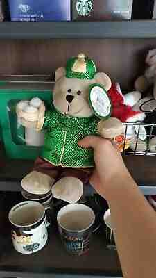 starbucks hong kong bearista Chinese China Dim Sum Coffee Maste Green bear new a - Sold on eBay Feb, 4th 2019 for $49.99