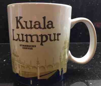 STARBUCKS Coffee Mug 16oz Global Icon City KUALA LUMPUR BRAND NEW w/ SKU - Sold on eBay Dec, 29th 2018 for $15.00