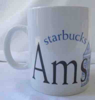 STARBUCKS COFFEE COMPANY AMSTERDAM CITY COLLECTORS SERIES COFFEE MUG  - Sold on eBay Jan, 31st 2019 for $11.24