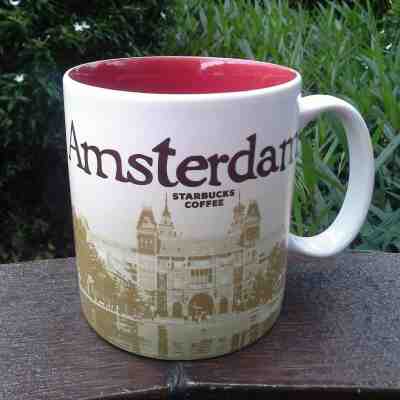 Original Starbucks City Mug 16 oz AMSTERDAM VER.2 Series 2016-2017 NETHERLANDS - Sold on eBay Jan, 31st 2019 for $33.50