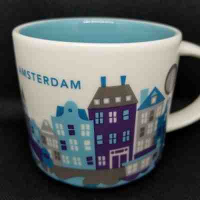 Starbucks AMSTERDAM You Are Here Collectible Mug 14oz - Sold on eBay Jan, 30th 2019 for $19.99