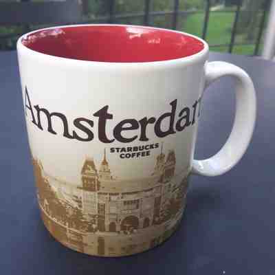 Original Starbucks City Mug AMSTERDAM VER.2 Series 2016 NETHERLANDS Discontinued - Sold on eBay Jan, 23rd 2019 for $33.50
