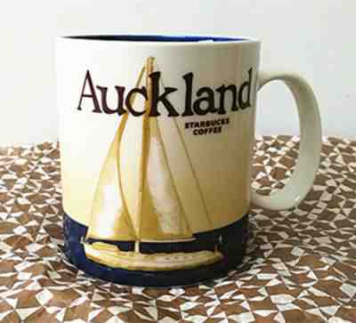 Starbucks Mug Auckland City Cup Collector Series Mug 16 oz - Sold on eBay Feb, 5th 2019 for $12.99