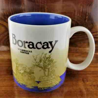 2010 Starbucks BORACAY Global Icon Series Willy's Rock Coffee Mug 16 oz - Sold on eBay Dec, 23rd 2018 for $35.96