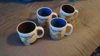 Starbucks Global Icon Demitasse Phillipines & Boracay 3oz mug set (x2) - Sold on eBay Nov, 20th 2018 for $39.00
