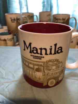 Starbucks Coffee Manila Maynila Global Icon City Collector Series 16oz Mug 2012 - Sold on eBay Jan, 25th 2019 for $49.50