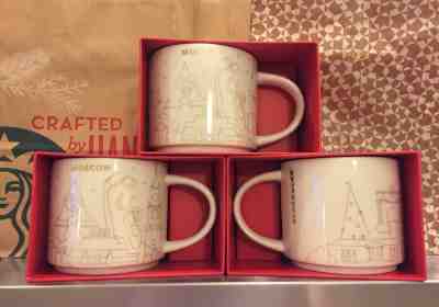 14oz Starbucks RUSSIA MOSCOW You Are Here YAH Christmas Series Mug + Box LE - Sold on eBay Jan, 16th 2019 for $34.49