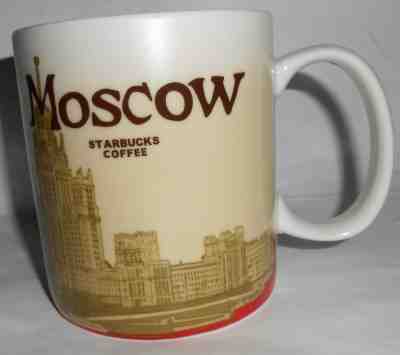 STARBUCKS Moscow Global Icon Series Collector Mug 16 Fl. Oz. 2013 - Sold on eBay Jan, 19th 2019 for $20.00