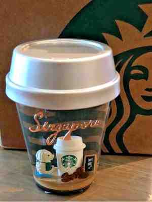 Starbucks 2018 Christmas Singapore Merlion Limited Edition Exclusive Snow Globe - Sold on eBay Jan, 20th 2019 for $66.90