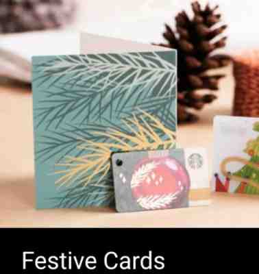 2018 Singapore Starbucks Christmas Gift Card Collectible Mint + Envelope - Sold on eBay Jan, 8th 2019 for $6.50