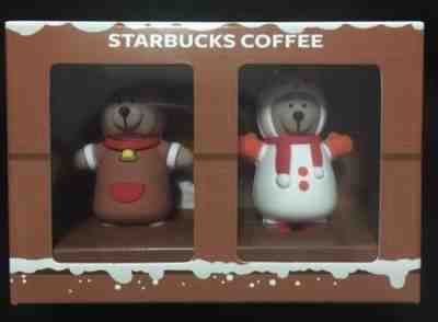 Starbucks Singapore Christmas Deer Snowman Bearista Keychains (Excludes Card) - Sold on eBay Nov, 28th 2018 for $20.90