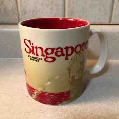 Starbucks Singapore Red Icon Mug RARE Global Icon Collectors Edition - Sold on eBay Feb, 11th 2019 for $54.90