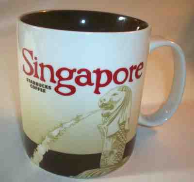 Starbucks Coffee: 16-Ounce SINGAPORE Mug: 2011: EXC: NR - Sold on eBay Feb, 3rd 2019 for $36.00