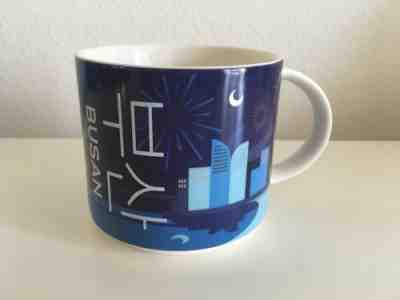 Starbucks Busan South Korea exclusive mug limited 414ml 14oz fireworks rare - Sold on eBay Feb, 1st 2019 for $35.00
