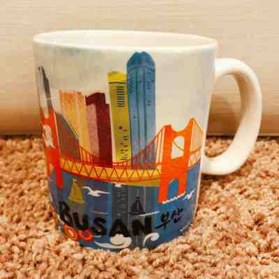STARBUCKS Korea Busan Mug 473ml (16Oz)  City Series Collection 2012  - Sold on eBay Jan, 27th 2019 for $20.00