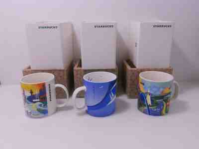  3 Korea Starbucks Collector Mugs IOB Daejoan, Ulsan, Busan - Sold on eBay Dec, 13th 2018 for $24.50