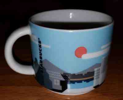 NEW Starbucks Seoul Korea Island of JEJU rare 3 oz mug 2016 - Winter Olympics - Sold on eBay Dec, 13th 2018 for $24.95