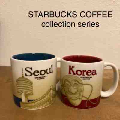 Starbucks coffee Seoul and Korea Global Icons Collector Series Demitasse Mug Cup - Sold on eBay Feb, 12th 2019 for $129.00