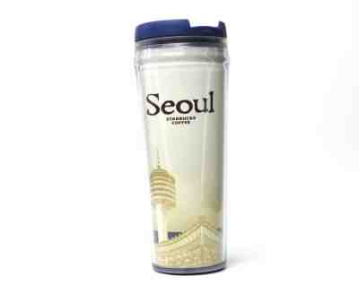 Starbucks Global Icon "Seoul" South Korea 12oz Travel Tumbler Coffee Mug Tea Cup - Sold on eBay Jan, 30th 2019 for $39.99