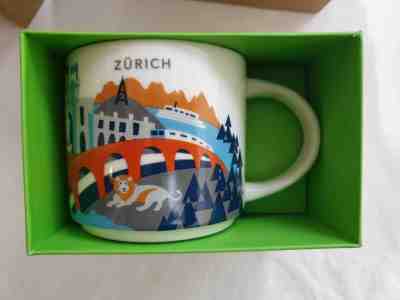Starbucks mug Zurich, You Are Here  - Sold on eBay Jan, 28th 2019 for $36.00