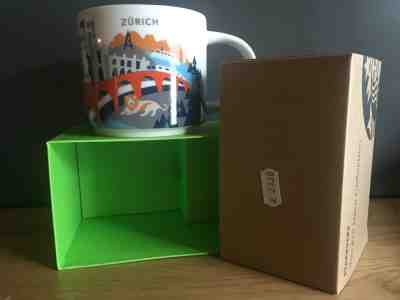 STARBUCKS ZURICH SWITZERLAND YOU ARE HERE SERIES - 14OZ BRAND NEW WITH SKU - Sold on eBay Jan, 18th 2019 for $55.00